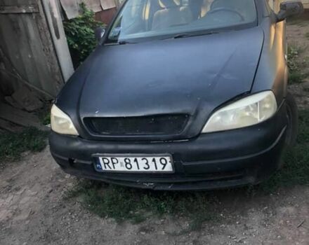 Черный Опель Астра, объемом двигателя 2 л и пробегом 300 тыс. км за 1094 $, фото 1 на Automoto.ua