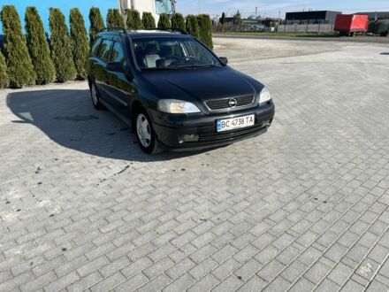 Черный Опель Астра, объемом двигателя 2 л и пробегом 293 тыс. км за 2150 $, фото 1 на Automoto.ua