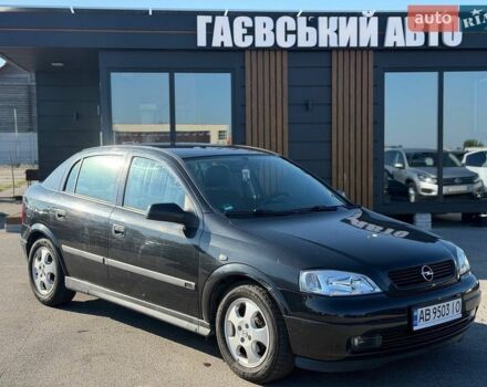 Чорний Опель Астра, об'ємом двигуна 1.6 л та пробігом 218 тис. км за 2700 $, фото 1 на Automoto.ua