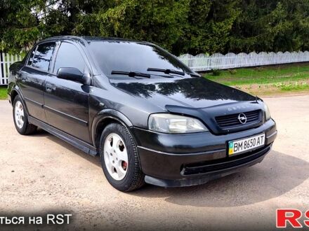 Опель Астра 2001 у Сумах на Automoto.ua Чорний Опель Астра, об'ємом двигуна 1.6 л та пробігом 200 тис. км за 3350 $, фото 1 на Automoto.ua