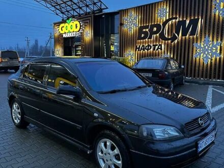 Чорний Опель Астра, об'ємом двигуна 1.6 л та пробігом 220 тис. км за 3500 $, фото 1 на Automoto.ua