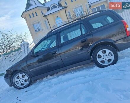 Черный Опель Астра, объемом двигателя 2 л и пробегом 340 тыс. км за 3650 $, фото 1 на Automoto.ua