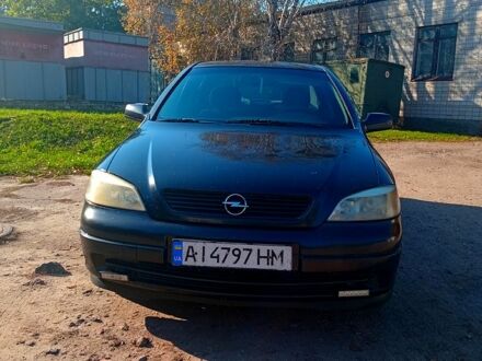 Опель Астра 2001 у Переяславе-Хмельницком на Automoto.ua Чорний Опель Астра, об'ємом двигуна 1.6 л та пробігом 327 тис. км за 3500 $, фото 1 на Automoto.ua