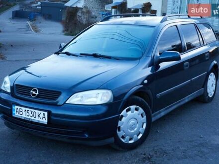 Черный Опель Астра, объемом двигателя 1.7 л и пробегом 270 тыс. км за 3900 $, фото 1 на Automoto.ua