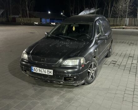 Чорний Опель Астра, об'ємом двигуна 5 л та пробігом 350 тис. км за 1750 $, фото 1 на Automoto.ua