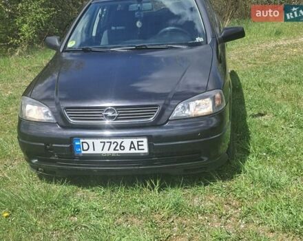 Черный Опель Астра, объемом двигателя 2.2 л и пробегом 362 тыс. км за 2900 $, фото 1 на Automoto.ua