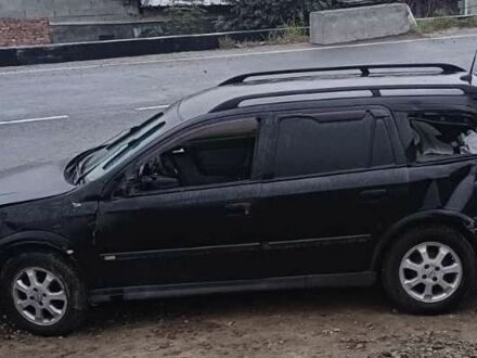 Чорний Опель Астра, об'ємом двигуна 1.4 л та пробігом 340 тис. км за 800 $, фото 1 на Automoto.ua