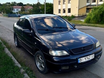 Чорний Опель Астра, об'ємом двигуна 1.6 л та пробігом 193 тис. км за 2550 $, фото 1 на Automoto.ua