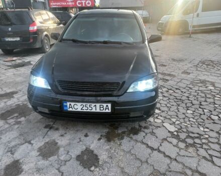 Черный Опель Астра, объемом двигателя 1.6 л и пробегом 2 тыс. км за 3025 $, фото 1 на Automoto.ua