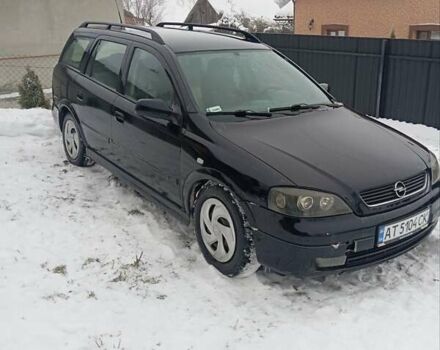 Черный Опель Астра, объемом двигателя 1.99 л и пробегом 318 тыс. км за 2700 $, фото 1 на Automoto.ua