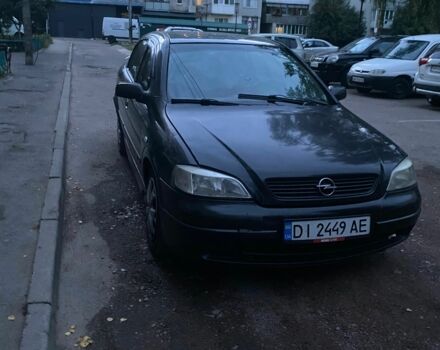 Черный Опель Астра, объемом двигателя 1.4 л и пробегом 270 тыс. км за 2597 $, фото 1 на Automoto.ua
