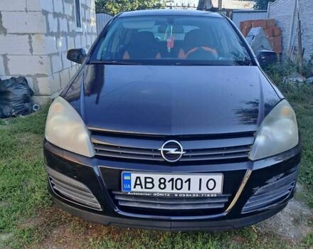 Черный Опель Астра, объемом двигателя 1.8 л и пробегом 128 тыс. км за 3700 $, фото 1 на Automoto.ua