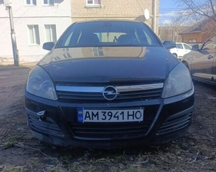 Чорний Опель Астра, об'ємом двигуна 1.6 л та пробігом 200 тис. км за 2100 $, фото 1 на Automoto.ua