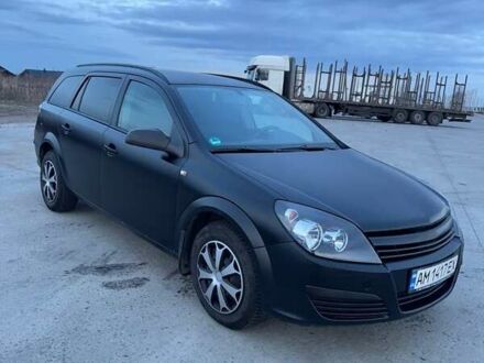 Черный Опель Астра, объемом двигателя 1.6 л и пробегом 268 тыс. км за 4300 $, фото 1 на Automoto.ua