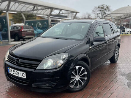Черный Опель Астра, объемом двигателя 1.9 л и пробегом 220 тыс. км за 3750 $, фото 1 на Automoto.ua
