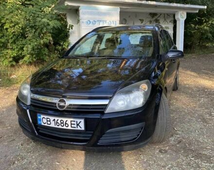 Черный Опель Астра, объемом двигателя 1.6 л и пробегом 234 тыс. км за 5600 $, фото 1 на Automoto.ua