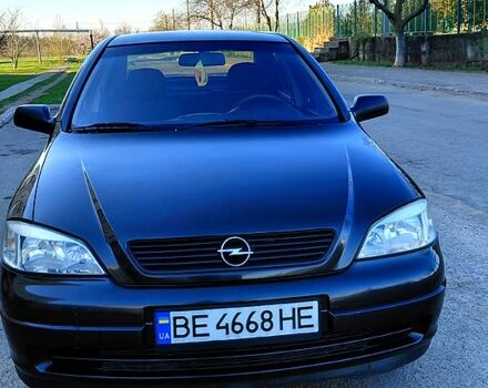 Чорний Опель Астра, об'ємом двигуна 1.4 л та пробігом 361 тис. км за 3700 $, фото 1 на Automoto.ua