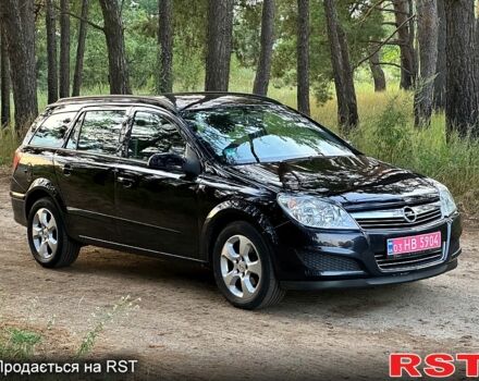 Черный Опель Астра, объемом двигателя 1.6 л и пробегом 230 тыс. км за 5350 $, фото 1 на Automoto.ua