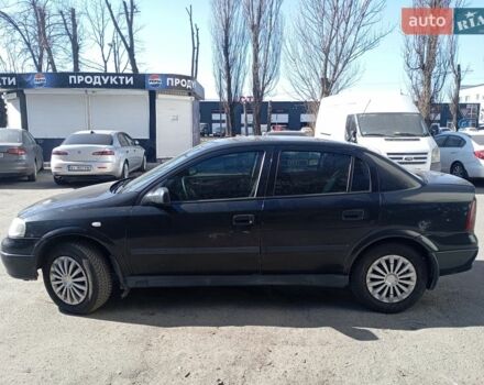 Черный Опель Астра, объемом двигателя 1.36 л и пробегом 292 тыс. км за 2700 $, фото 1 на Automoto.ua