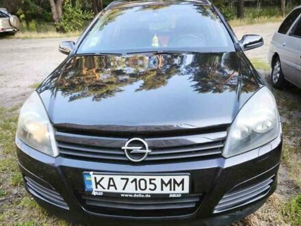 Черный Опель Астра, объемом двигателя 1.8 л и пробегом 180 тыс. км за 4800 $, фото 1 на Automoto.ua