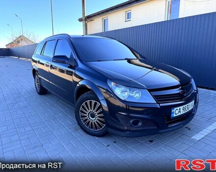 Черный Опель Астра, объемом двигателя 1.6 л и пробегом 235 тыс. км за 4999 $, фото 1 на Automoto.ua