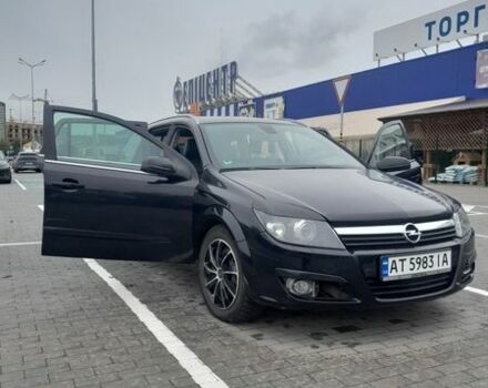 Черный Опель Астра, объемом двигателя 2 л и пробегом 275 тыс. км за 4200 $, фото 1 на Automoto.ua