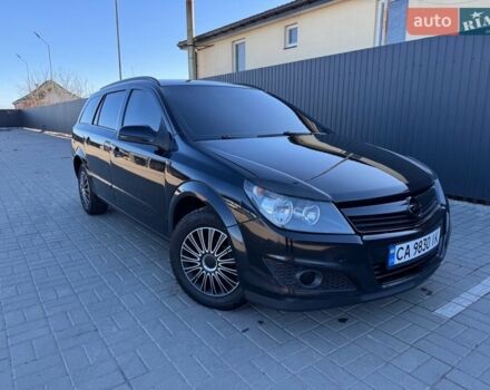 Черный Опель Астра, объемом двигателя 1.6 л и пробегом 235 тыс. км за 4999 $, фото 1 на Automoto.ua