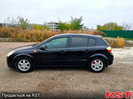Черный Опель Астра, объемом двигателя 1.6 л и пробегом 225 тыс. км за 3550 $, фото 1 на Automoto.ua