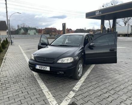 Чорний Опель Астра, об'ємом двигуна 1.8 л та пробігом 340 тис. км за 2900 $, фото 1 на Automoto.ua