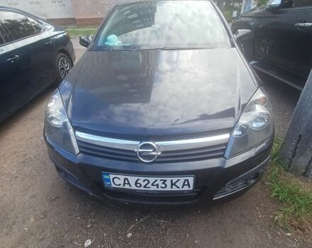Черный Опель Астра, объемом двигателя 1.6 л и пробегом 234 тыс. км за 4300 $, фото 1 на Automoto.ua