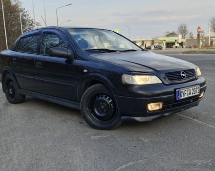 Чорний Опель Астра, об'ємом двигуна 1.4 л та пробігом 251 тис. км за 2950 $, фото 1 на Automoto.ua