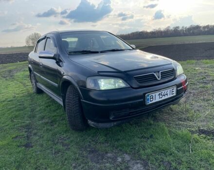 Чорний Опель Астра, об'ємом двигуна 1.4 л та пробігом 300 тис. км за 3600 $, фото 1 на Automoto.ua