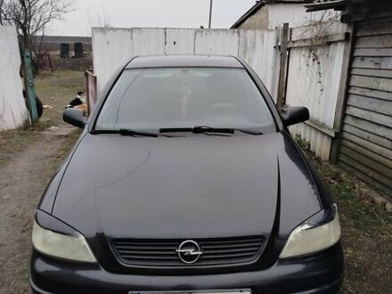 Опель Астра 2006 у Еланце на Automoto.ua Чорний Опель Астра, об'ємом двигуна 1.4 л та пробігом 210 тис. км за 3700 $, фото 1 на Automoto.ua