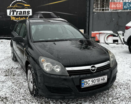 Черный Опель Астра, объемом двигателя 1.6 л и пробегом 323 тыс. км за 3800 $, фото 1 на Automoto.ua