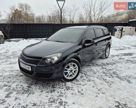 Черный Опель Астра, объемом двигателя 1.9 л и пробегом 235 тыс. км за 5900 $, фото 1 на Automoto.ua