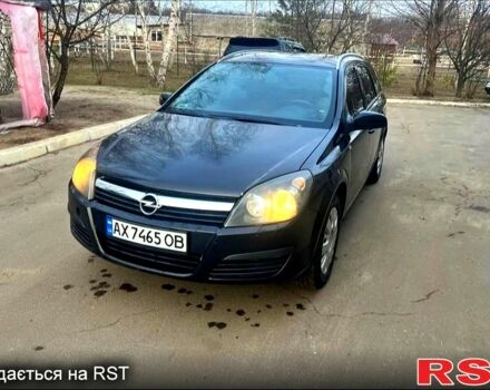 Черный Опель Астра, объемом двигателя 1.2 л и пробегом 368 тыс. км за 3800 $, фото 1 на Automoto.ua