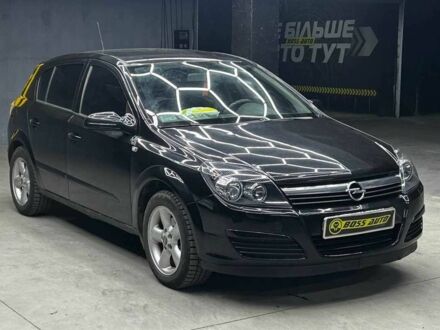 Черный Опель Астра, объемом двигателя 1.6 л и пробегом 213 тыс. км за 4300 $, фото 1 на Automoto.ua