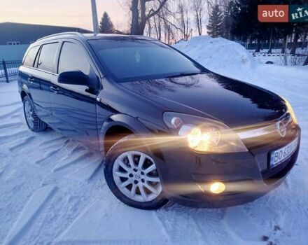 Черный Опель Астра, объемом двигателя 1.6 л и пробегом 222 тыс. км за 4450 $, фото 1 на Automoto.ua