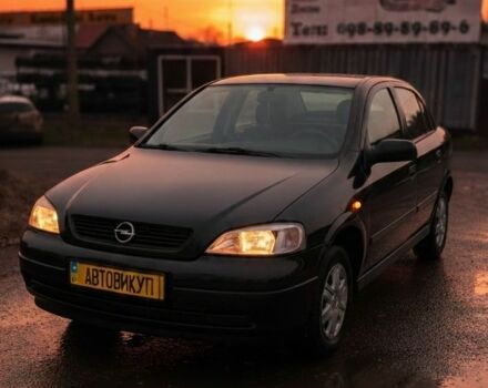 Чорний Опель Астра, об'ємом двигуна 1.4 л та пробігом 184 тис. км за 3900 $, фото 1 на Automoto.ua