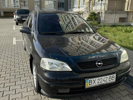 Чорний Опель Астра, об'ємом двигуна 1.39 л та пробігом 254 тис. км за 3900 $, фото 1 на Automoto.ua