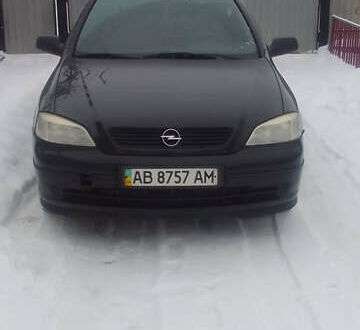 Чорний Опель Астра, об'ємом двигуна 1.4 л та пробігом 265 тис. км за 2600 $, фото 1 на Automoto.ua