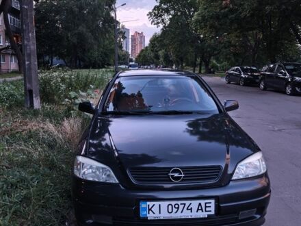 Чорний Опель Астра, об'ємом двигуна 1.4 л та пробігом 303 тис. км за 3693 $, фото 1 на Automoto.ua