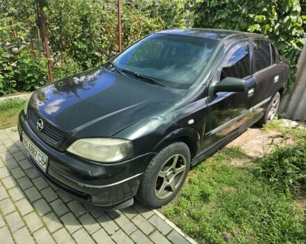 Чорний Опель Астра, об'ємом двигуна 1.4 л та пробігом 250 тис. км за 3400 $, фото 1 на Automoto.ua