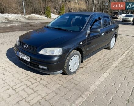 Чорний Опель Астра, об'ємом двигуна 1.39 л та пробігом 280 тис. км за 2800 $, фото 1 на Automoto.ua