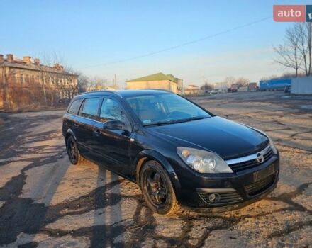 Черный Опель Астра, объемом двигателя 1.6 л и пробегом 306 тыс. км за 4000 $, фото 1 на Automoto.ua