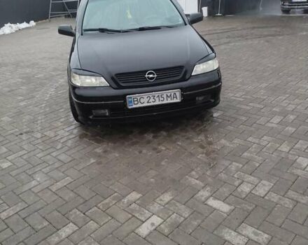 Чорний Опель Астра, об'ємом двигуна 1.39 л та пробігом 250 тис. км за 2700 $, фото 1 на Automoto.ua