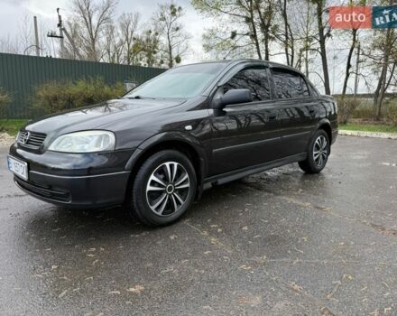 Чорний Опель Астра, об'ємом двигуна 1.4 л та пробігом 200 тис. км за 3800 $, фото 1 на Automoto.ua