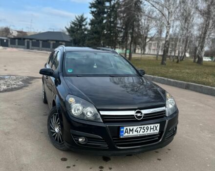 Черный Опель Астра, объемом двигателя 1.6 л и пробегом 223 тыс. км за 5350 $, фото 1 на Automoto.ua