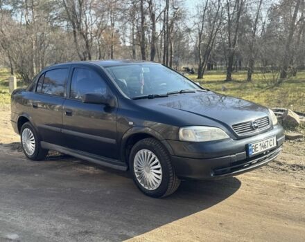 Чорний Опель Астра, об'ємом двигуна 1.4 л та пробігом 210 тис. км за 3850 $, фото 1 на Automoto.ua