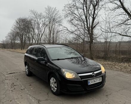 Черный Опель Астра, объемом двигателя 1.6 л и пробегом 278 тыс. км за 4000 $, фото 1 на Automoto.ua